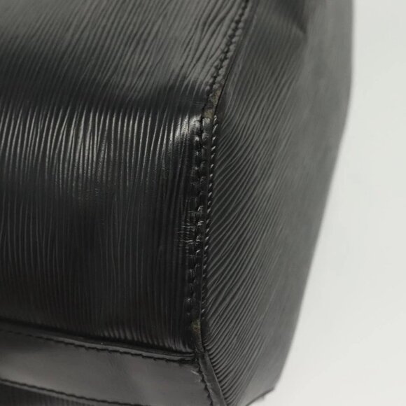 LOUIS VUITTON Epi Sac Depaule PM Shoulder Bag Black M80157 LV Auth 141472 - Picture 4 of 16